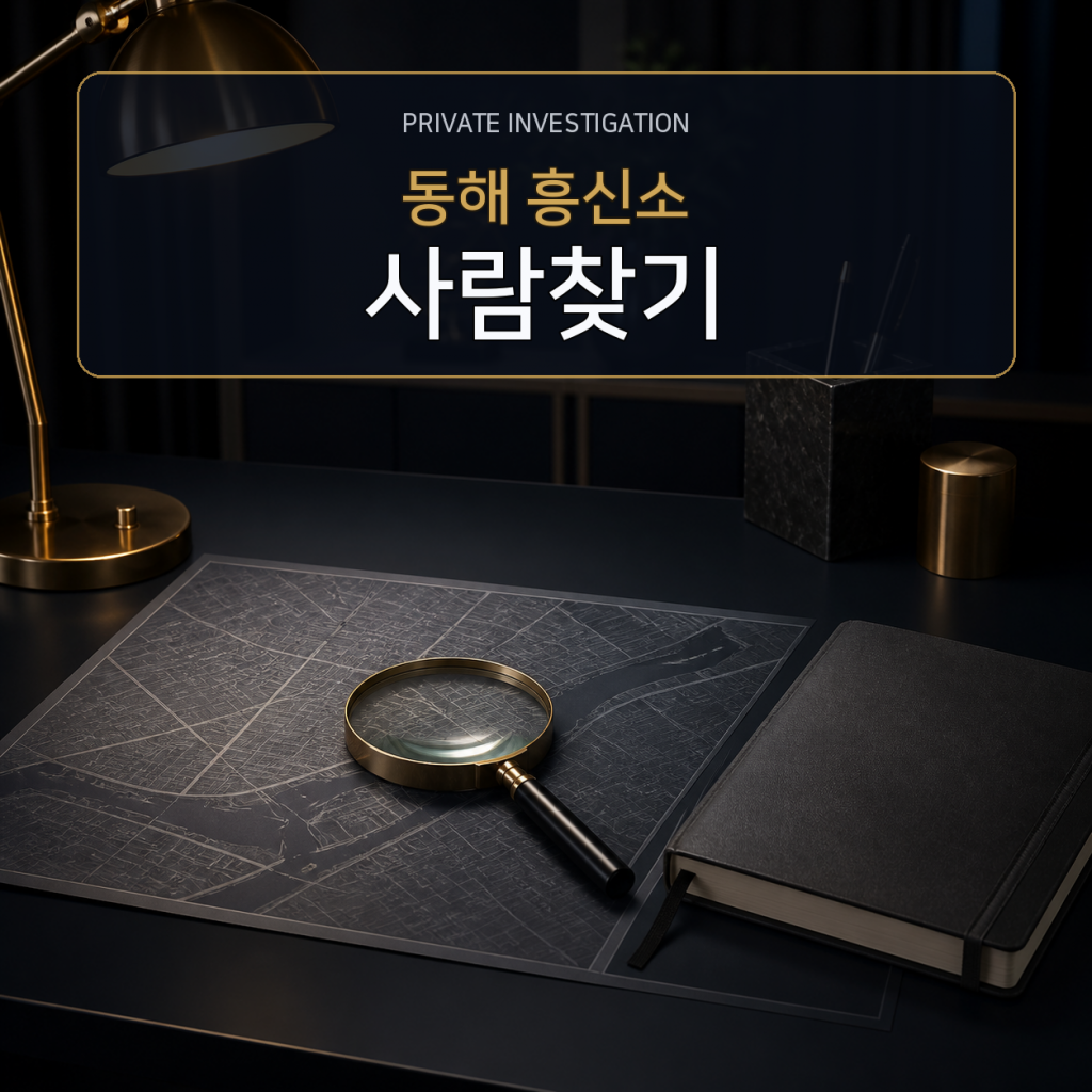 동해 사람찾기·소재파악 전문 흥신소