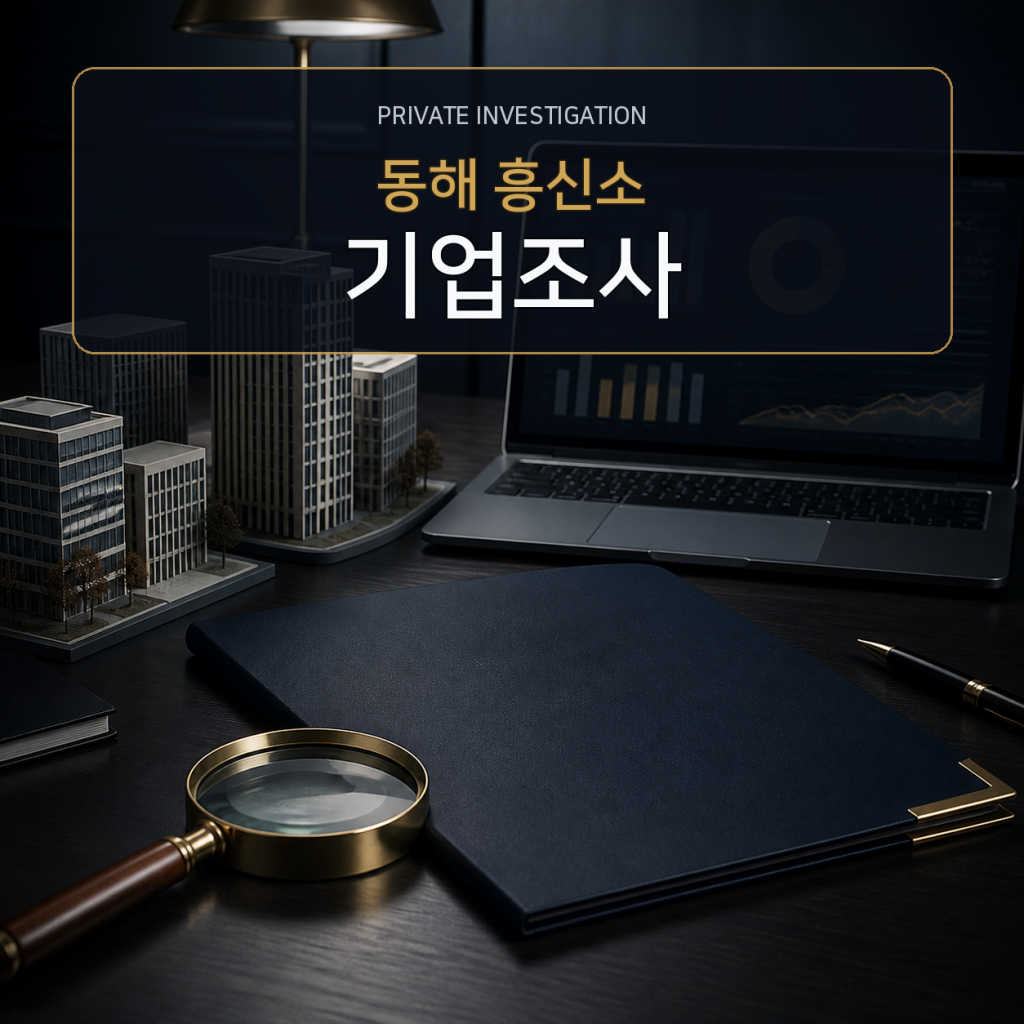 동해 기업·거래처 조사 전문 흥신소
