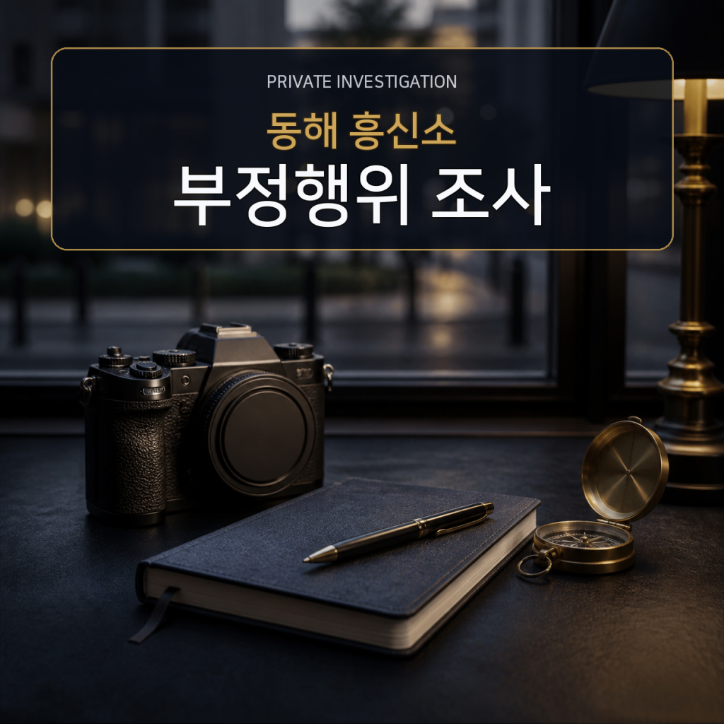 동해 부정행위 사실조사 전문 흥신소